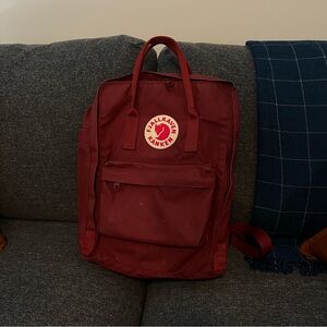 Fjallraven Kanken Red Backpack